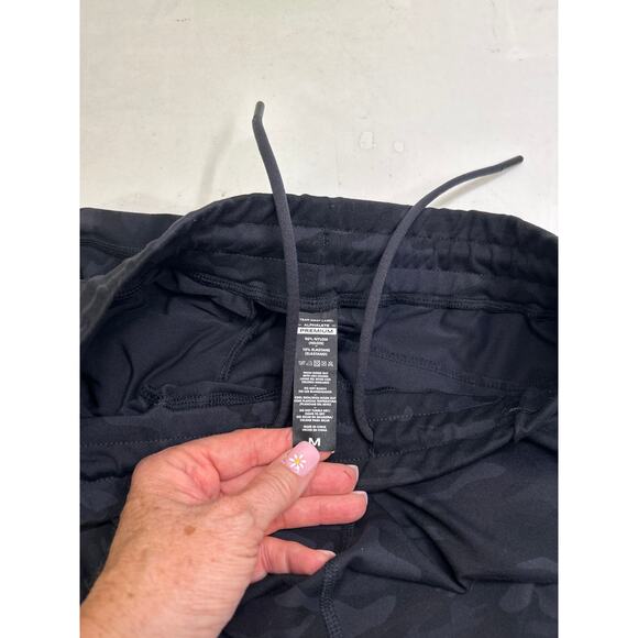 Alphalete Pro Elite Jogger Men Medium Black Gray Camo Premium Nylon Blend - Picture 7 of 7